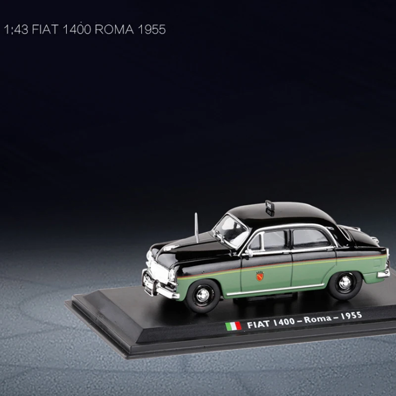 

1/43 Fiat 1400 Roma 1955 TAXI Diecast Italian Car Model Collection Decoration cab classic with original box kids toys Gifts show