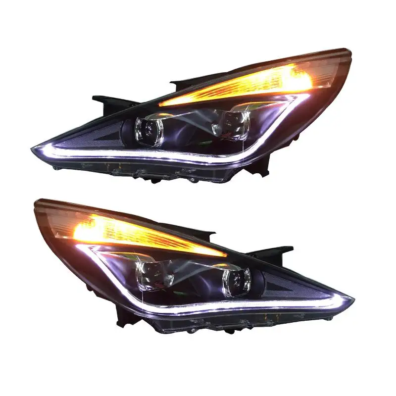 

Styling Daytime Running Lighting Drl Auto Led Assessoires Headlight Car Light Assembly 8th Generation FOR Hyundai Sonata