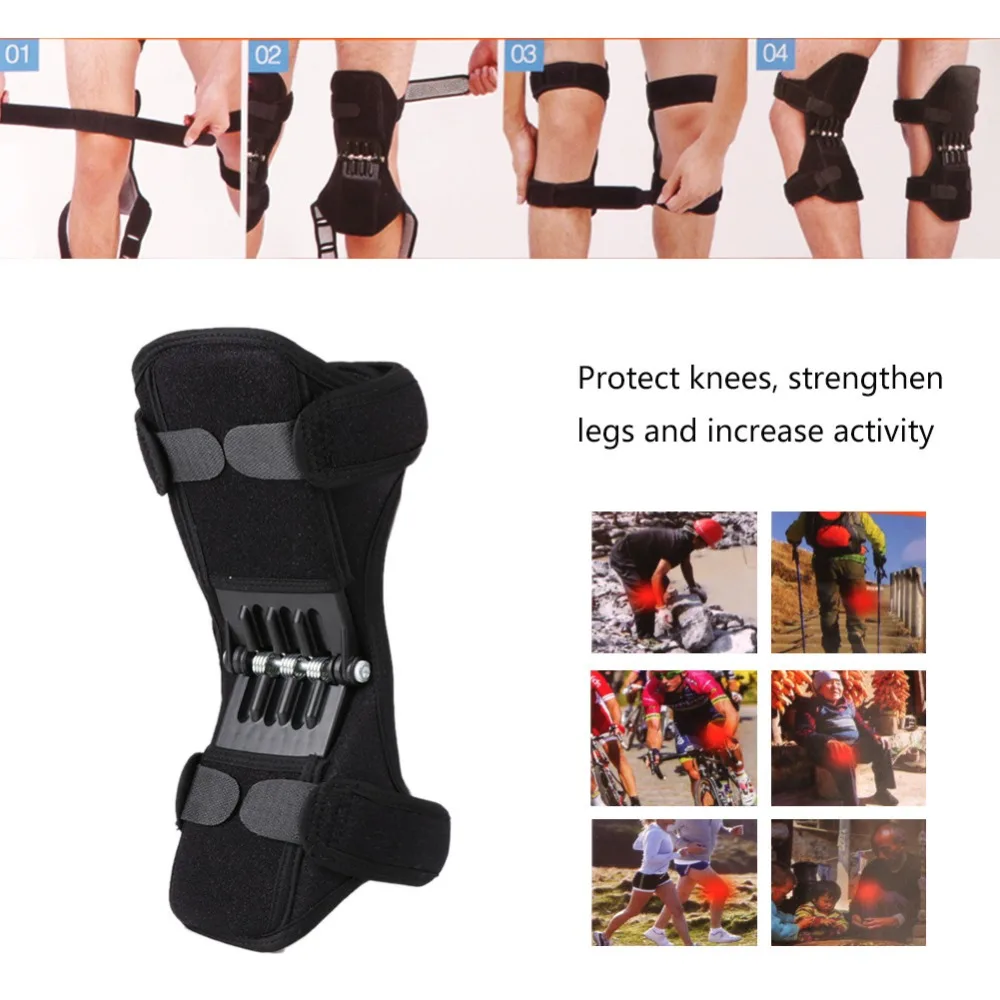 Нескользящие дышащие наколенники Поддержка суставов Patellar защитная скоба спортивное оборудование Articulation Booster тренировка веса