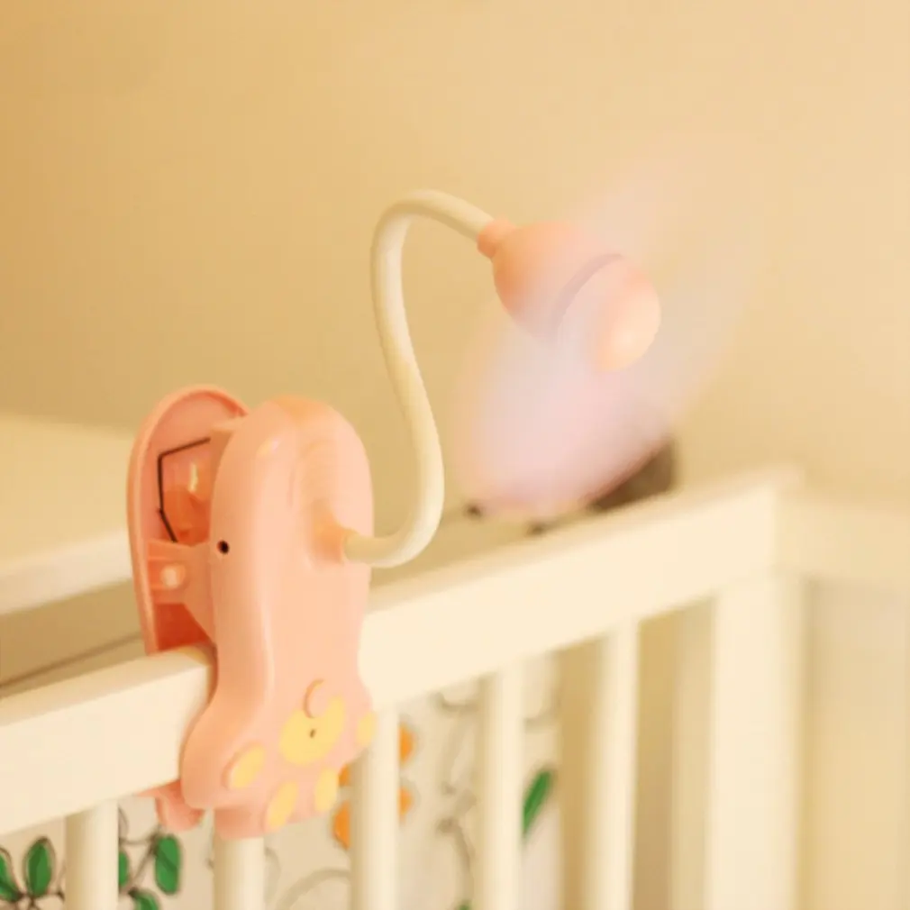 

Summer Hot Portable Mini USB Rechargeable Adjustable Little Feet Clip Fan Exquisitely Designed Durable Gorgeous