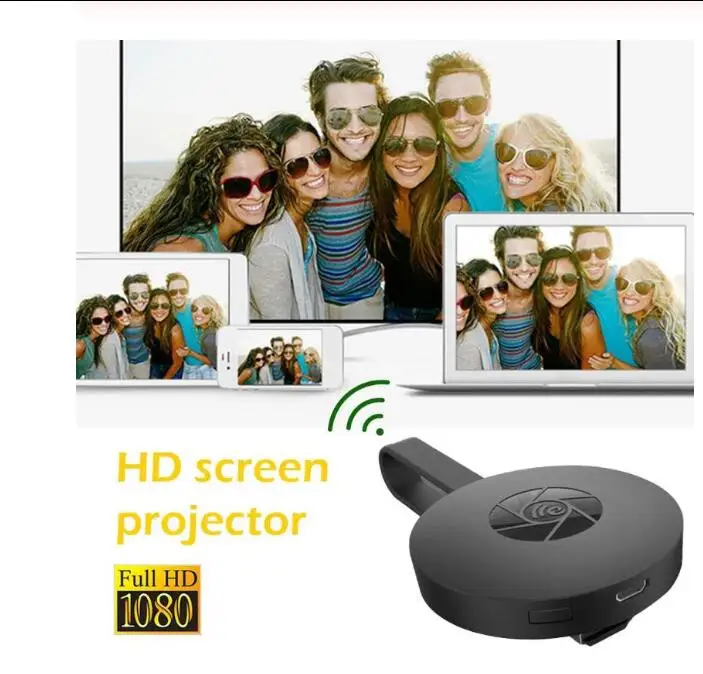 EzMira 2,4G 1080P беспроводной HDMI Wifi Дисплей приемник зеркальный экран Miracast Airplay медиа поток HDTV ключ хром/Google Home