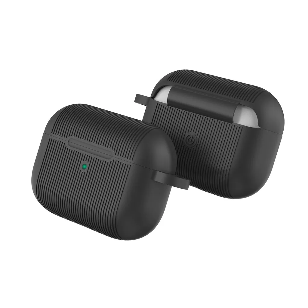 Ouhaobin для AirPods Pro 2019 чехол силиконовый защитный беспроводной зарядки Аксессуары