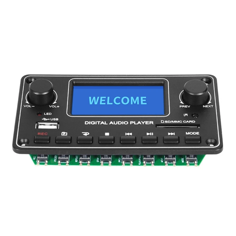 Беспроводной Bluetooth MP3 декодер плата радио музыкальный плеер функция записи Bluetooth/U