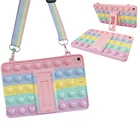 Противоударный чехол для Samsung Galaxy Tab A7 Lite, детский чехол T220, T225, Tab A 8,0, T290, T297, T295, силиконовый чехол с ремешком на плечо