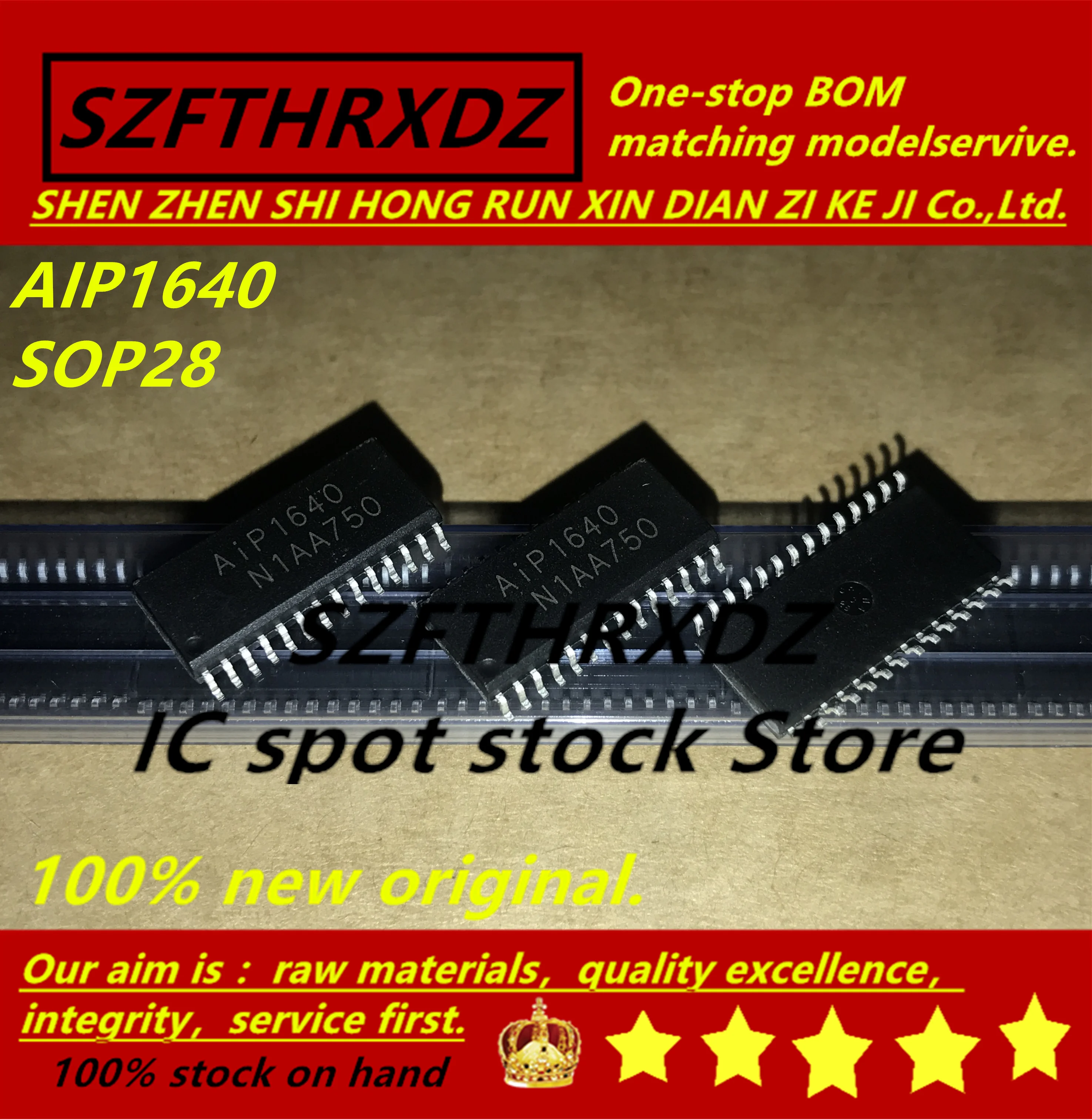 SZFTHRXDZ 100% Новый оригинальный 2019 + (20 шт 50 шт) AIP1640 SOP28|Индукторы| |