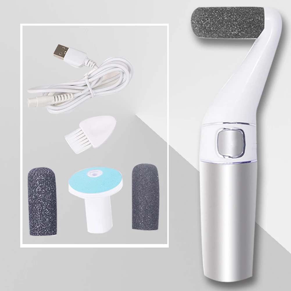 

Hard Skin Remove Pedicure Scrubber Rechargeable Foot Care Tools Electric Foot File Dead Skin Remover Foot Grinder