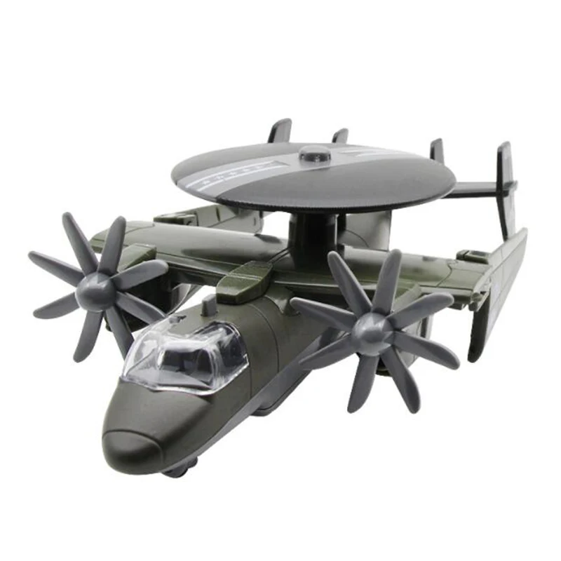 green 1/72 масштаб, E-2C, раннее предупреждение, самолет для военно-морской армии, истребитель, модели самолетов, для взрослых, детей, игрушки, военный для авианосца - Цвет: green