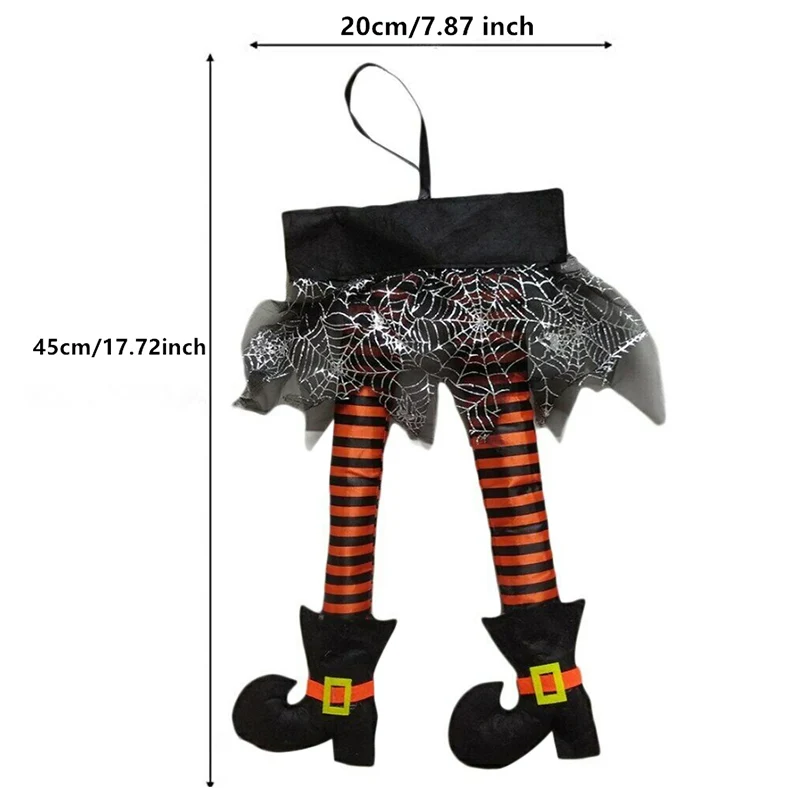 

Novelty Witch's Legs Decoration Funny Decoration Christmas Halloween Fancy Costume VJ-Drop