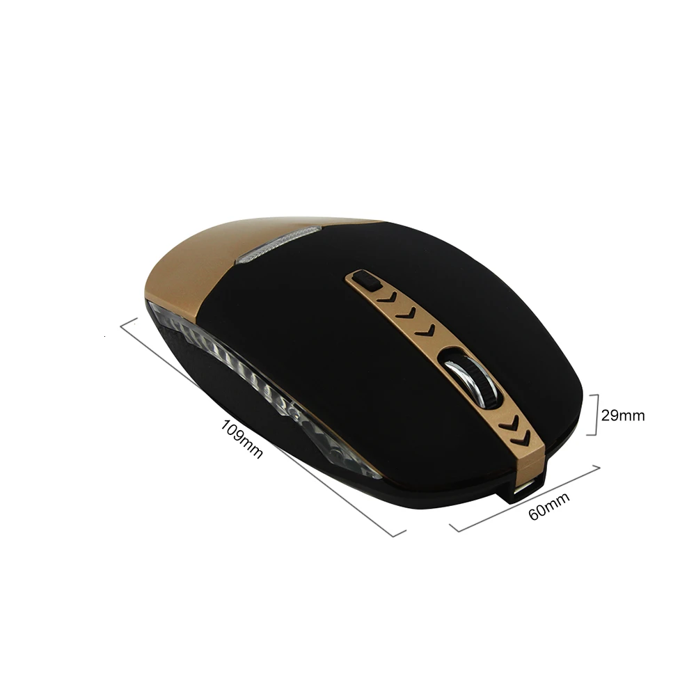 bluetooth optical wireless mouse silent rechargeable computer mause ergonomic noiseless pc office usb bt 4 0 dual mode mice gold free global shipping
