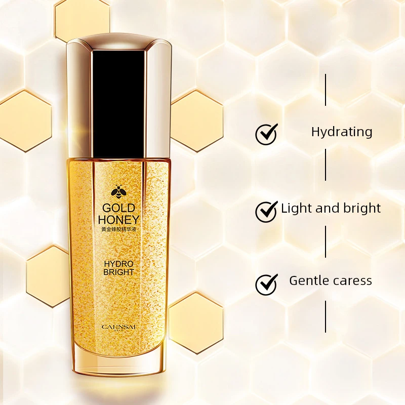 Золотая прополис Сыворотка для лица увлажняющая питательная кожа осветляет цвет