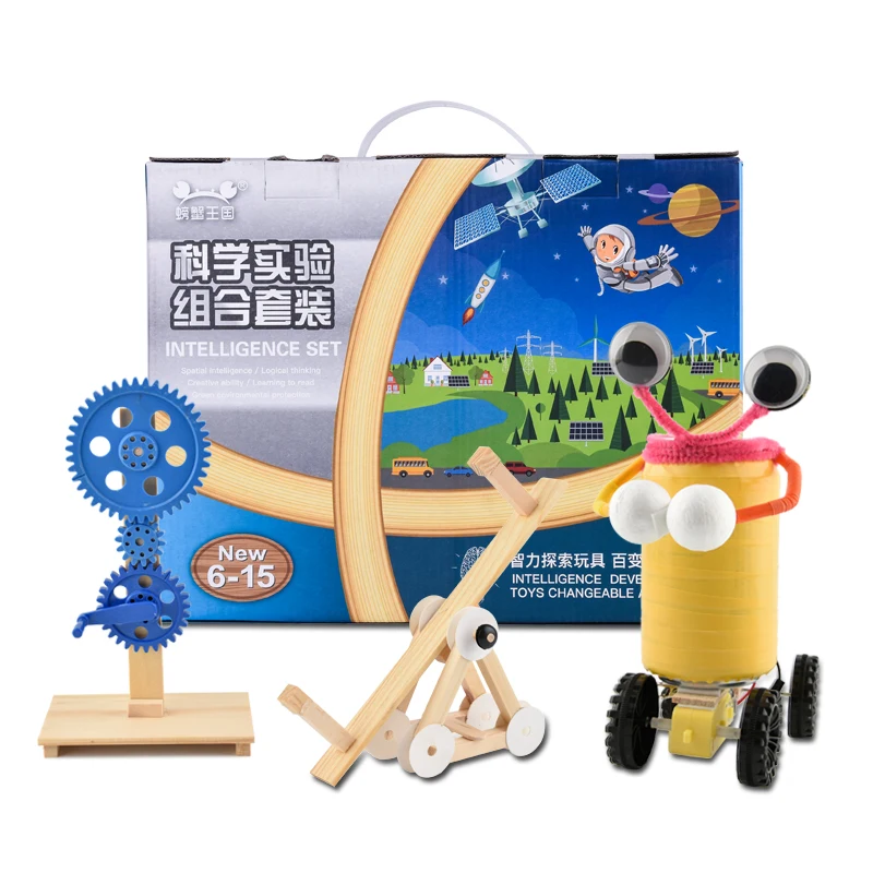 

8pcs/Set DIY Science Technology Experiment Kits Stem Model Building Kits Chiildren Kids Gift Toys