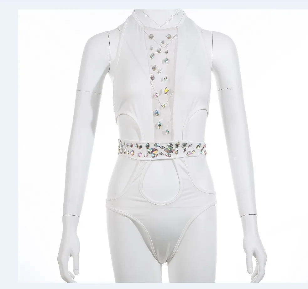 

2021 One-piece Bikini Diamond Sexy Swimsuit