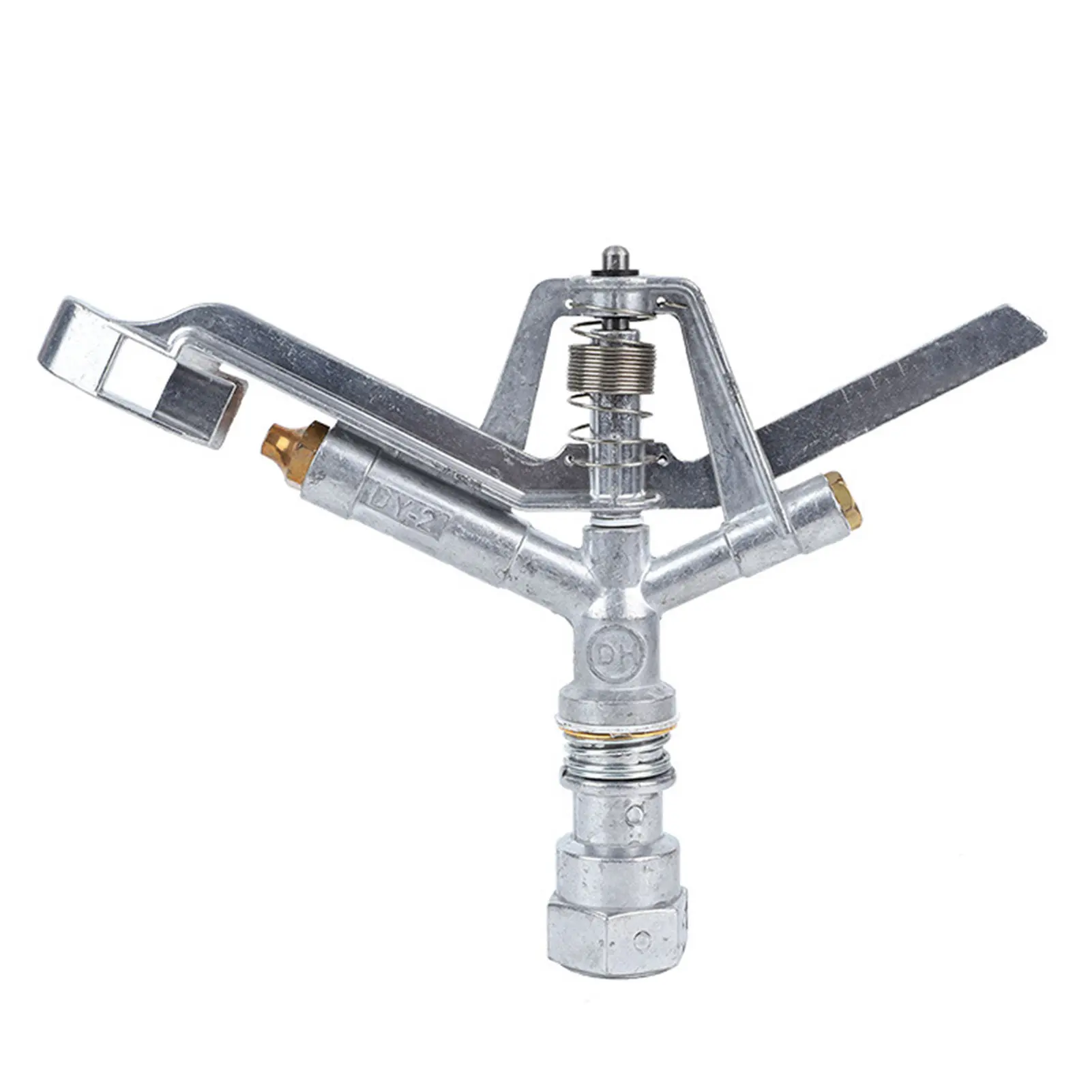 

Heavy Duty Tools 360 Degree Rotate Accessories Adjustable Rocker Watering Nozzle Lawn Sprinkler Garden Plants Aluminum Alloy