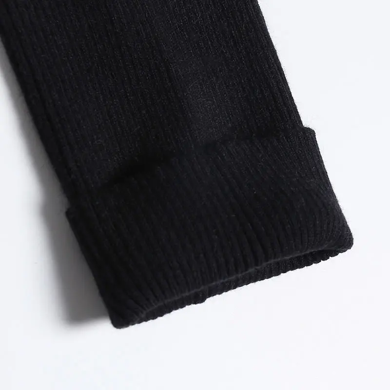 XITAO Knitted Long Women Sweater Korea Fashion New 2019 Autumn Patchwork Pocket Elegant Turtleneck Minority GCC2046 | Женская одежда