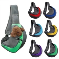 puppy cat dog carrier pet carrier sling front mesh travel stuff tote shoulder backpack bag pet accessories supplies 1pcs