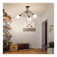 ceiling chandelier indoor lighting decorative led for dining room home loft style vintage pendant industrial suspension design