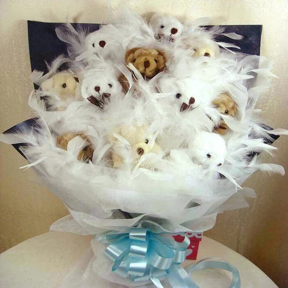 5 шт. лента с белыми перьями для рождественской елки 2 м | Дом и сад