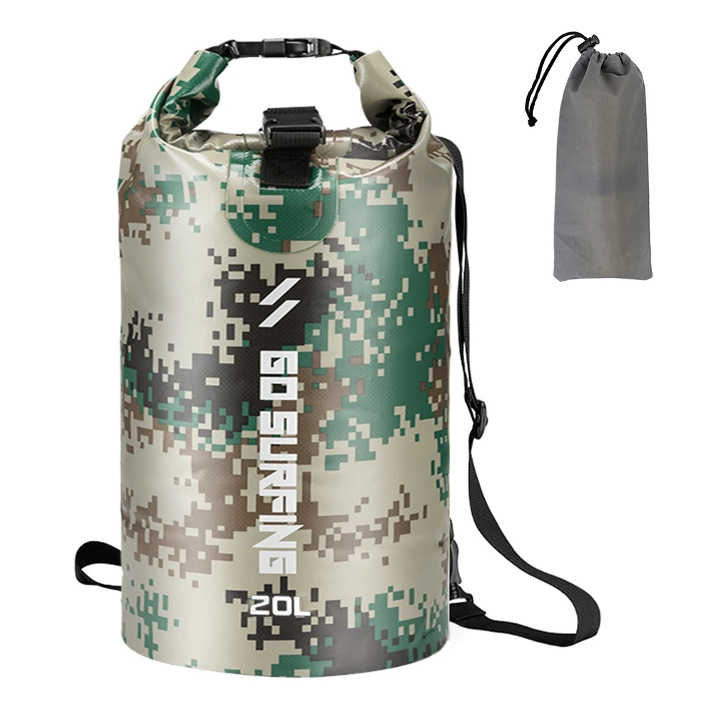 Водонепроницаемый мешок из пвх 5 л/10 л/20 л плавание дайвинг складные сумки для