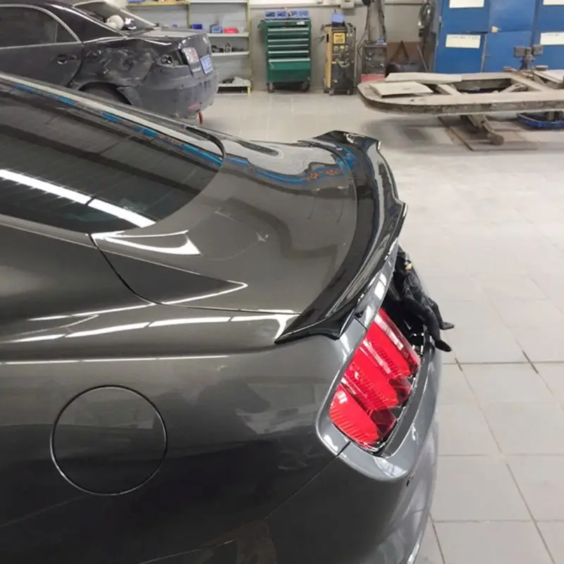 

Высококачественный спойлер из АБС-пластика Mustang, Стайлинг автомобиля для Ford Mustang 2015 2016 2017 спойлер на задний багажник, крыло