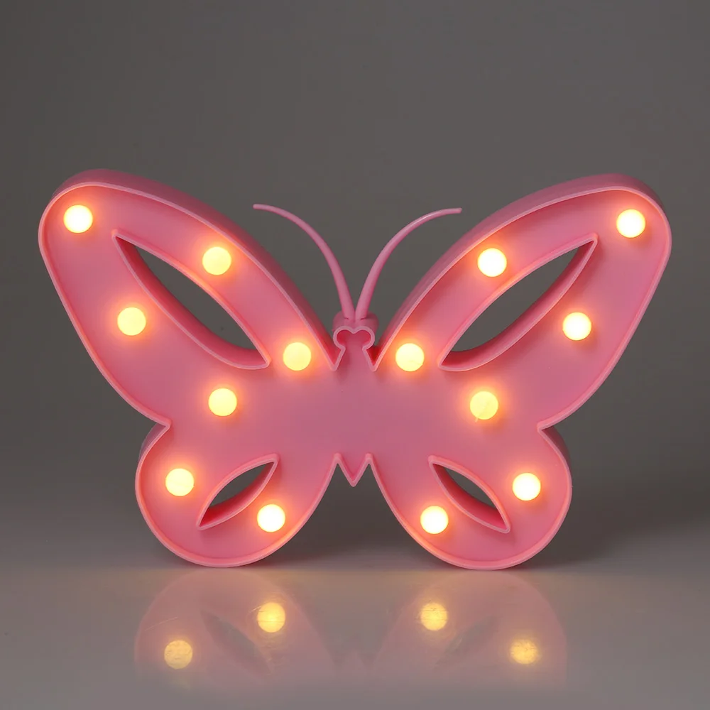 Хит продаж 3 дневные ночные светильники модные в форме единорога настенные