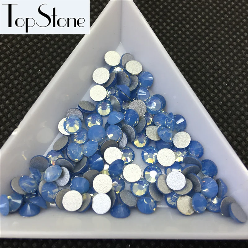 TopStone розовый Розовый Фуксия опал цвета SS3 ~ SS34 плоская задняя Стразы без горячей