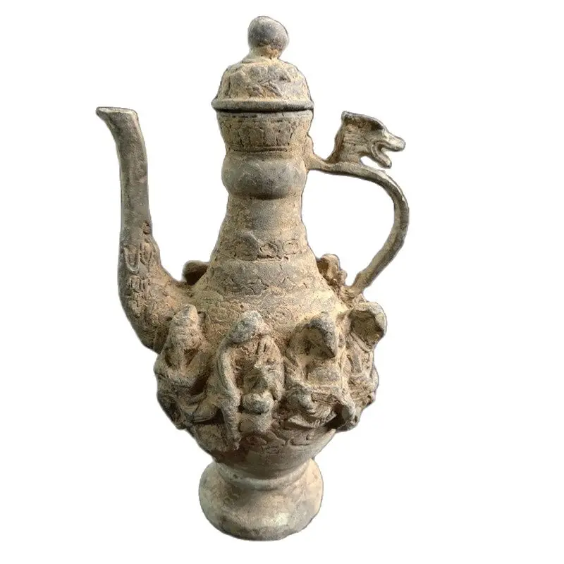 Антикварные украшения из Восьми Бессмертных бронзовых винных горшков