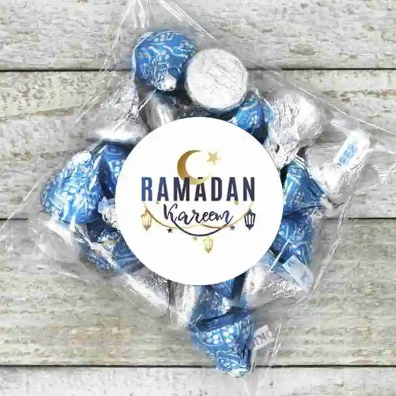 

9Pcs EID Mubarak Decor Stickers Ramadan Mubarak Decoration Kareem Islam Ramadan Favor Labels Gifts Muslim Festival G8E5