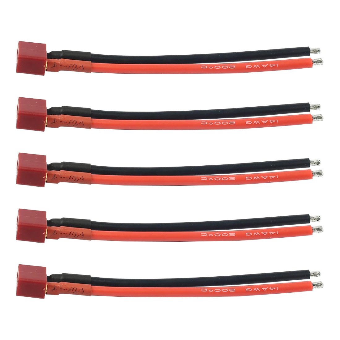 Т-образный штекер 14AWG силиконовый провод F01895 оптовая продажа |