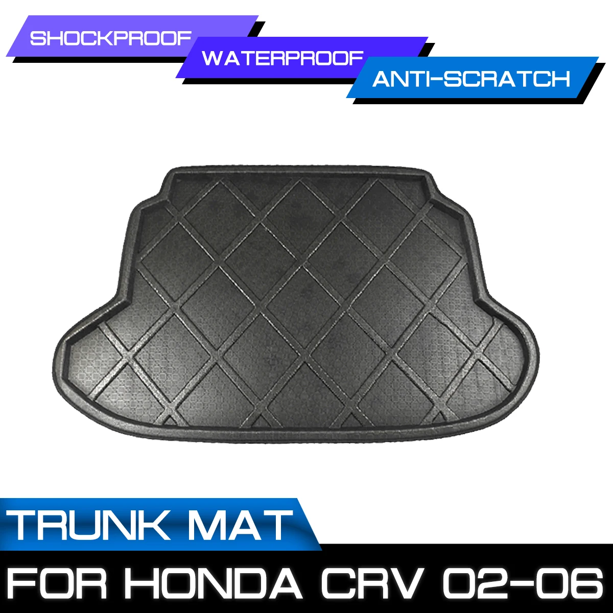 

Автомобильный напольный коврик, ковер, задний багажник, противогрязевой чехол для Honda CRV 2002 2003 2004 2005 2006