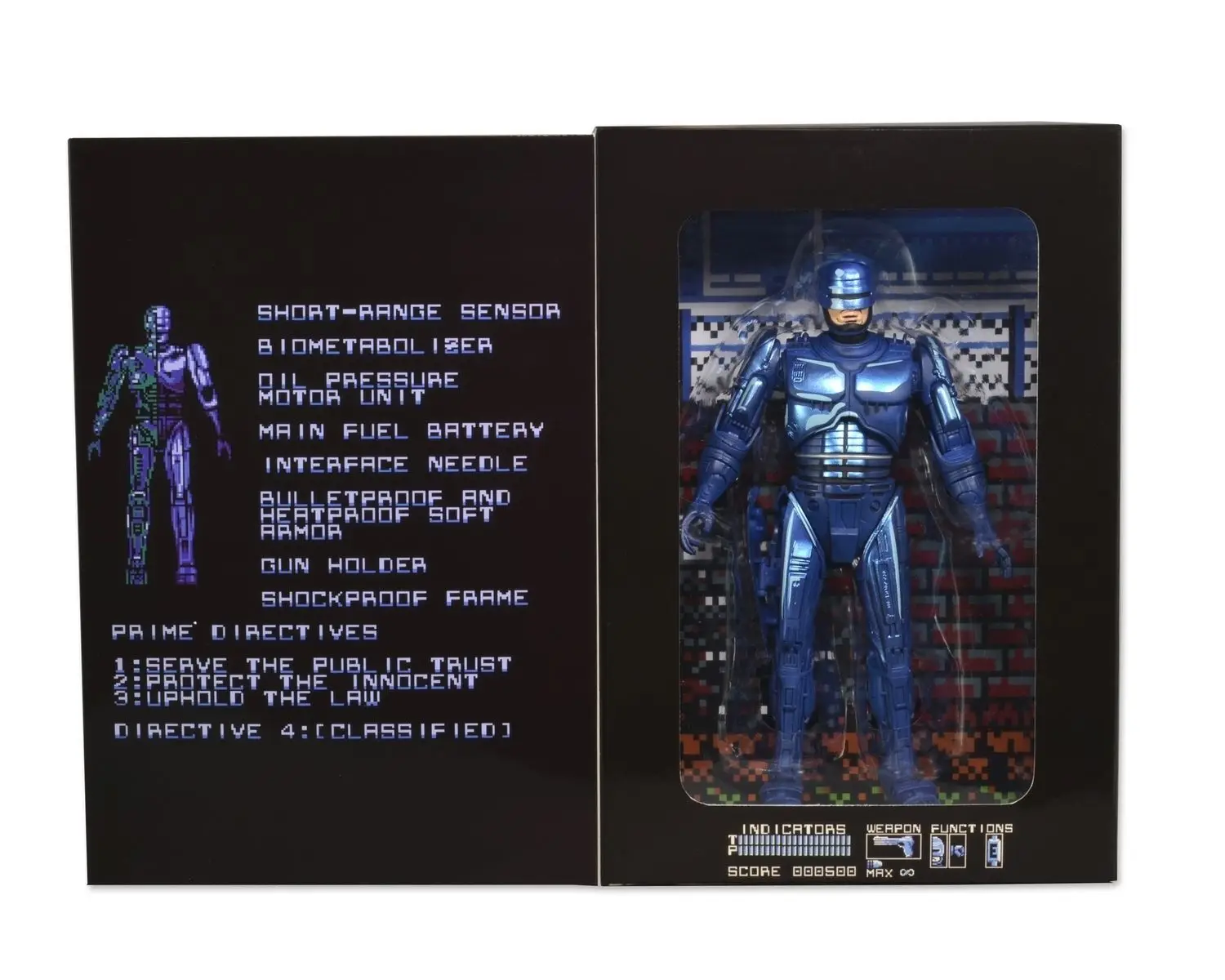 NECA Robocop классический 1987 видео игра внешний вид фигурка Коллекционная модель игрушки " 18 см