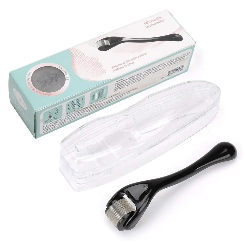 DRS 540 Derma Roller Micro титановые иглы eedle Mezoroller Машинка для ухода за кожей лица и лечения