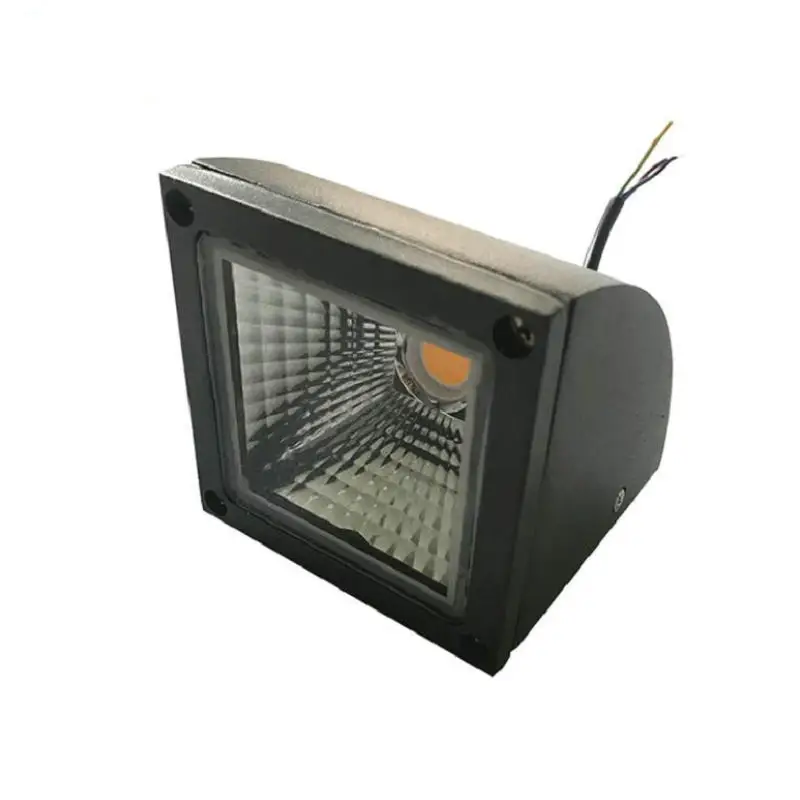 20W COB LED Wall Light Indoor/Outdoor Aluminum Wall Sconce Surface Mounted Cube LED Wall Lamp Garden Porch Light