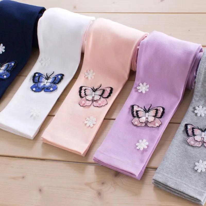 Леггинсы для девочек х/б эластичные на Возраст 4 12 лет|Брюки| |