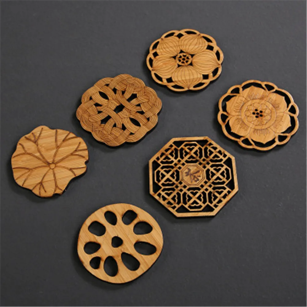 Bamboo products coasters heat insulation tea set Tea Ceremony zero match kettles manufacturer | Дом и сад