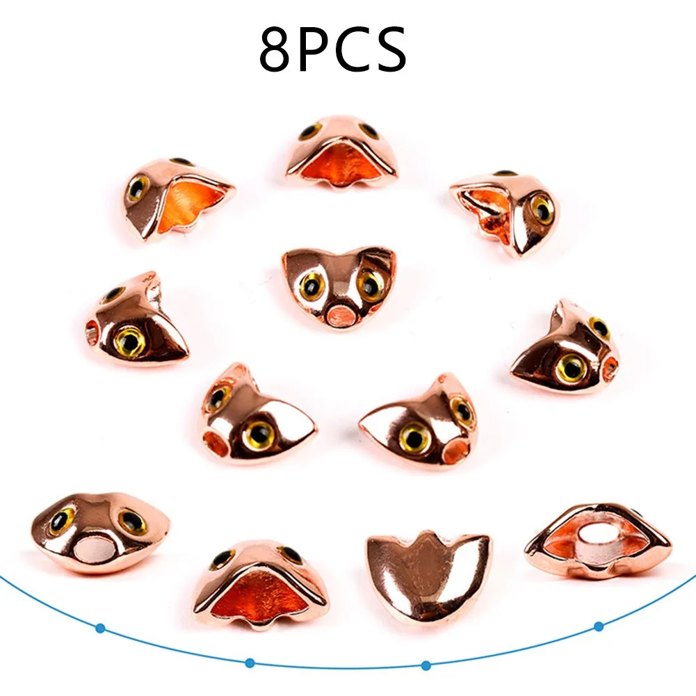 10 шт./партия рыболовная приманка для подвязывания головы черепа | Спорт и