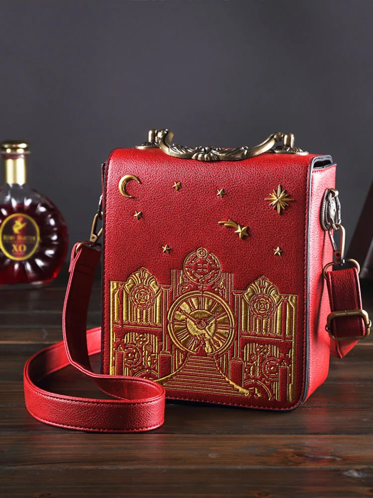 Женская креативная сумка мессенджер через плечо с изображением старинного