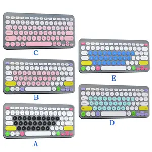 Силиконовый чехол для клавиатуры Logitech K380, цвет в ассортименте