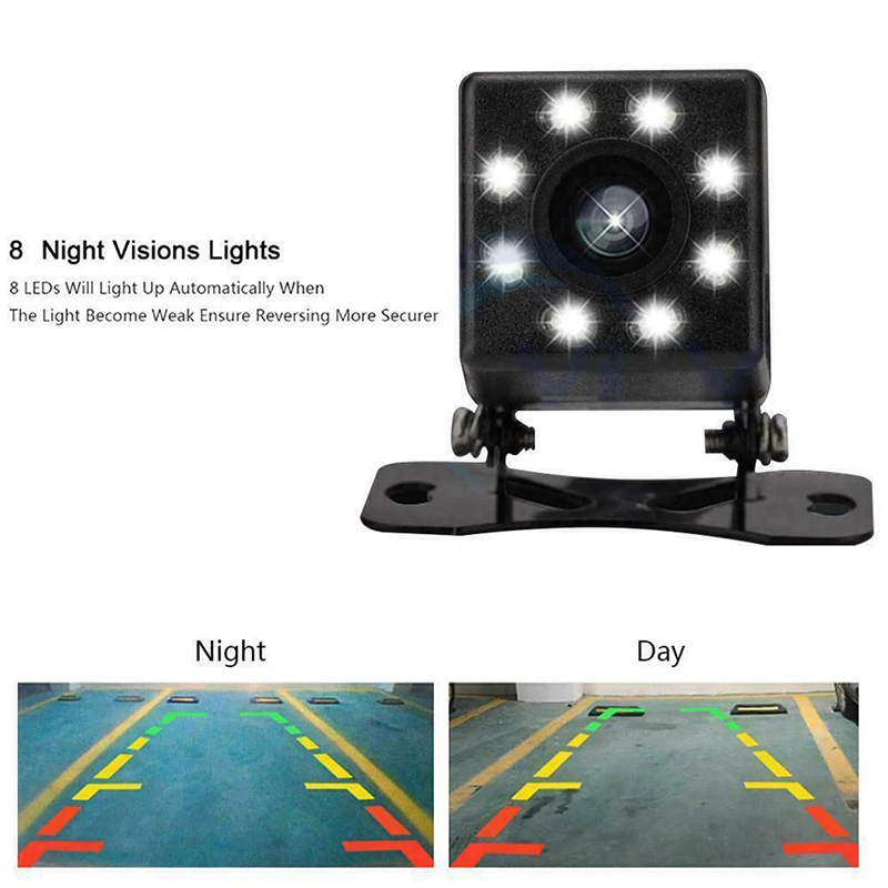 Universal 8 LED IR Visions Car Rear View CameraHD Backup Reverse Parking Camera | Автомобили и мотоциклы