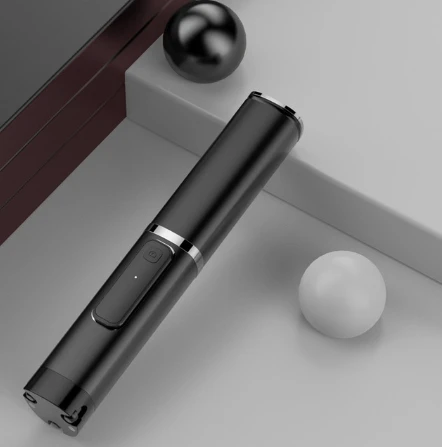 Черный Штатив селфи палка для iPhone скрытый штатив телефон кронштейн Bluetooth пульт дистанционного портативный телефон селфи палка Штатив для Xiaomi huawei - Цвет: Черный