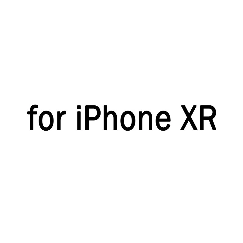 for iphone XR Индивидуальный индивидуальный Мягкий ТПУ чехол для телефона для iphone 11 pro XS Max XR X 10 8 7 6S 6 Plus 5 5S SE DIY задняя крышка на заказ - Цвет: for iphone XR