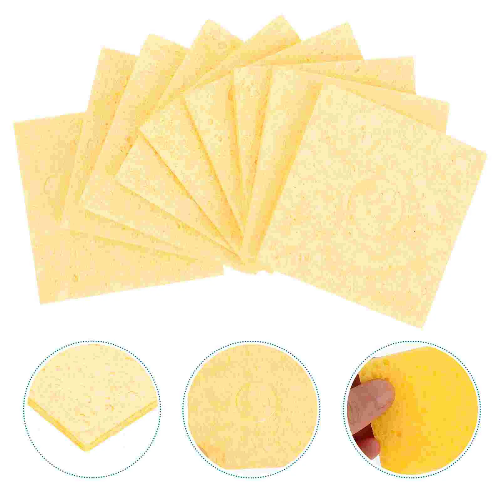 

25pcs High Temperature Sponges Soldering Iron Sponges Solder Tip Sponges