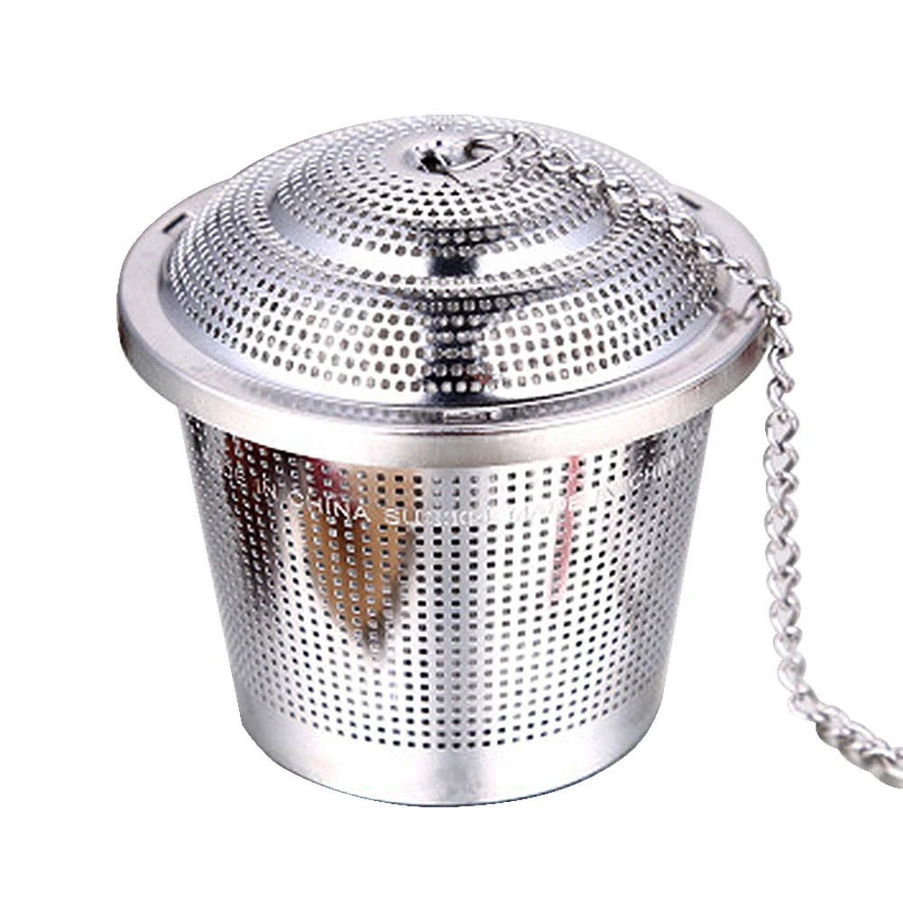 

Multifunction Home Kitchen Wide Use Cooking Restaurant Selecting Non Toxic Fine Mesh Stainless Steel Tea Infuser Filter