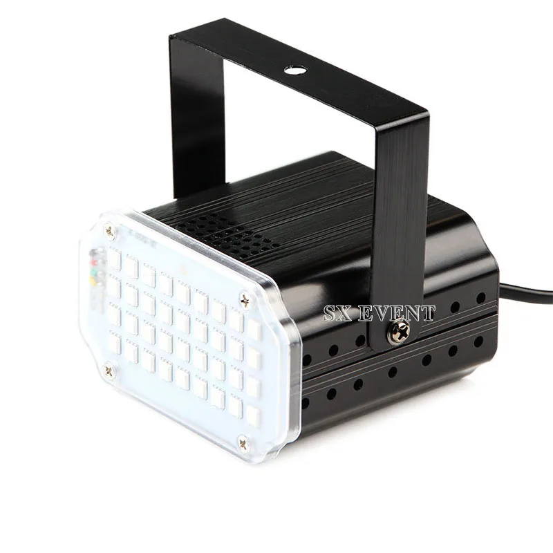 36 светодиодный s RGB DJ диско вспышки света светильник ing номер мерцающий