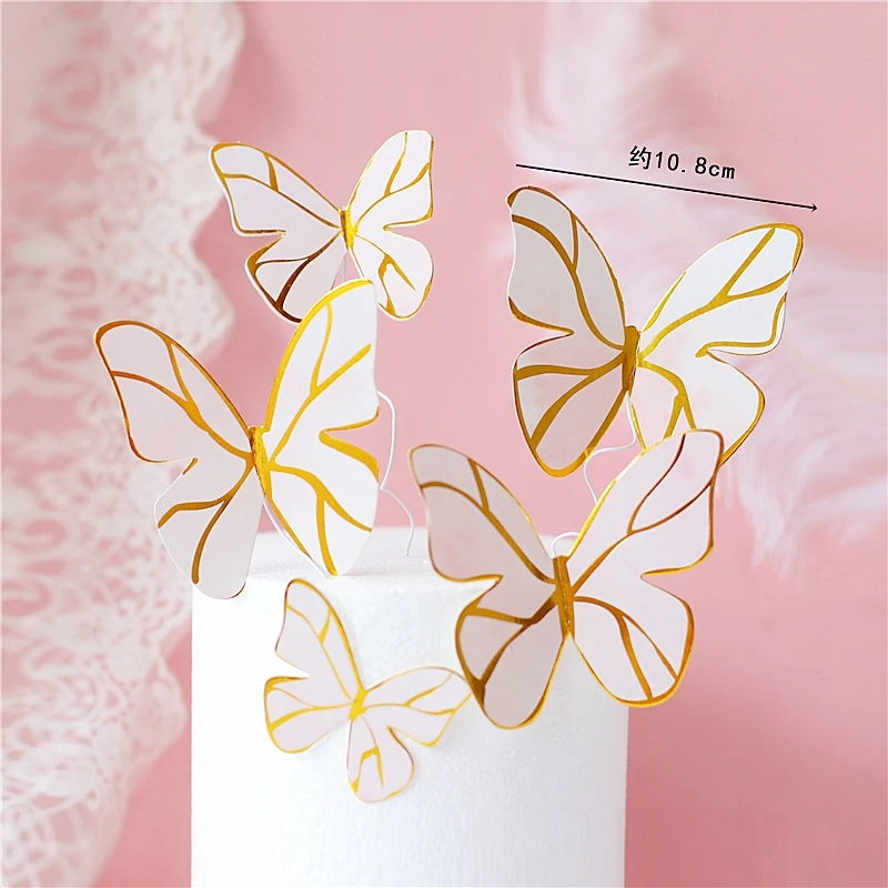 Бабочка пряжа проволока Ловец снов корона Топпер для торта акрил с днем рождения