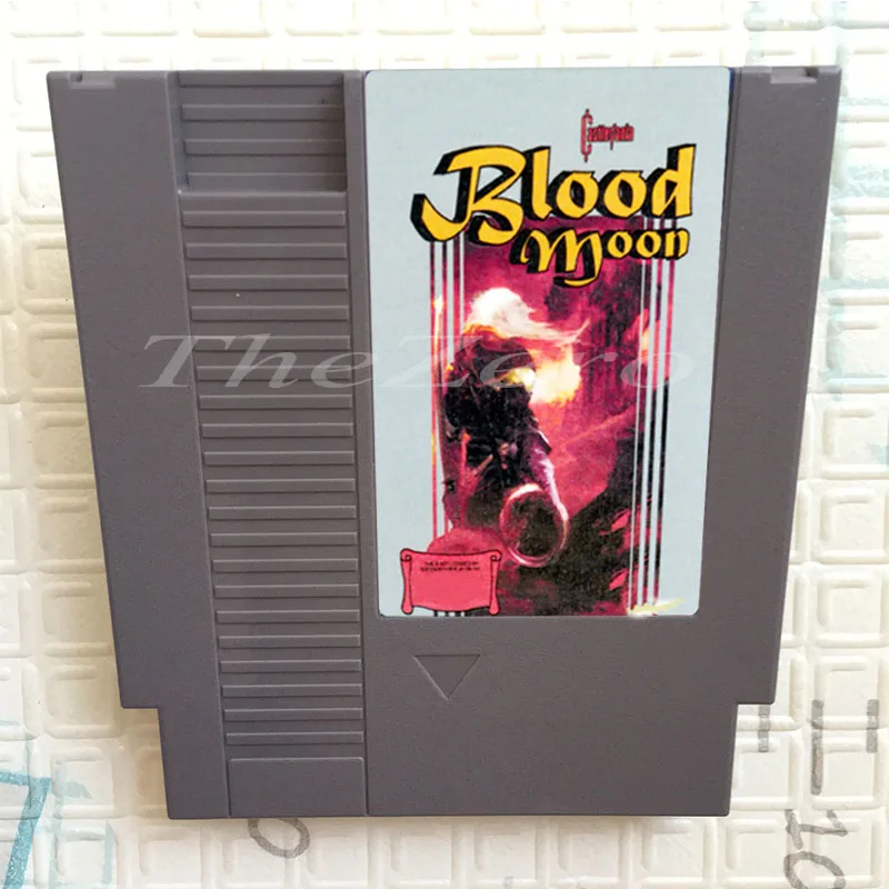 Castlevania-Луна крови видео карточная игра для 8 бит 72 Pin Системы консоль EU/US