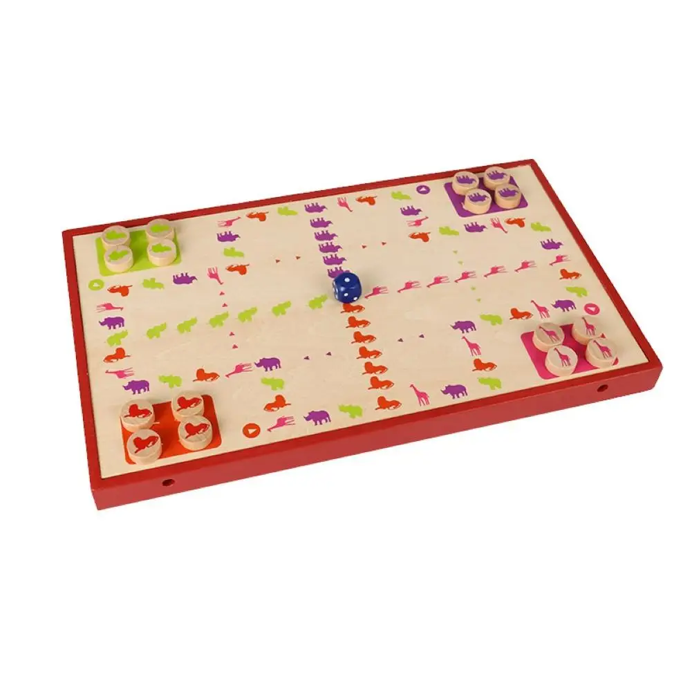 Детская шахматная доска 2 в 1 с бампером игрушка-пазл настольная интерактивная