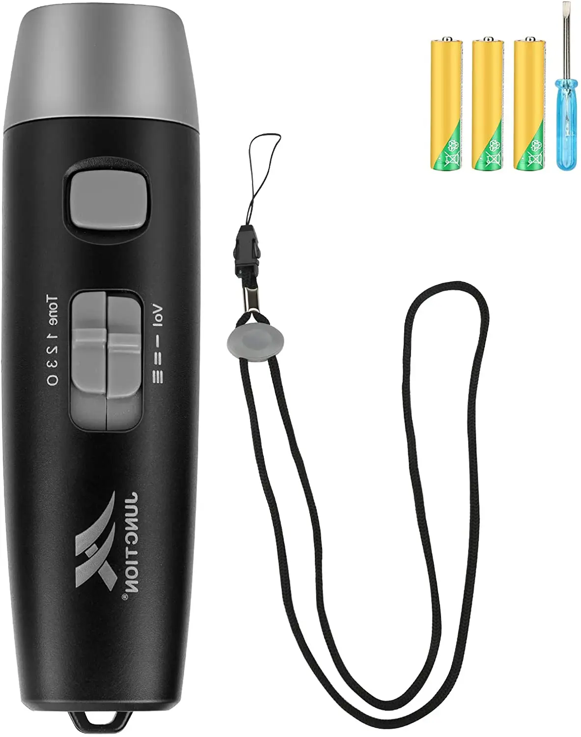 

Professional Electronic Referee Whistle Portable Emergency Whistle with 3 Tones Durable Training Whistle Storage Bag