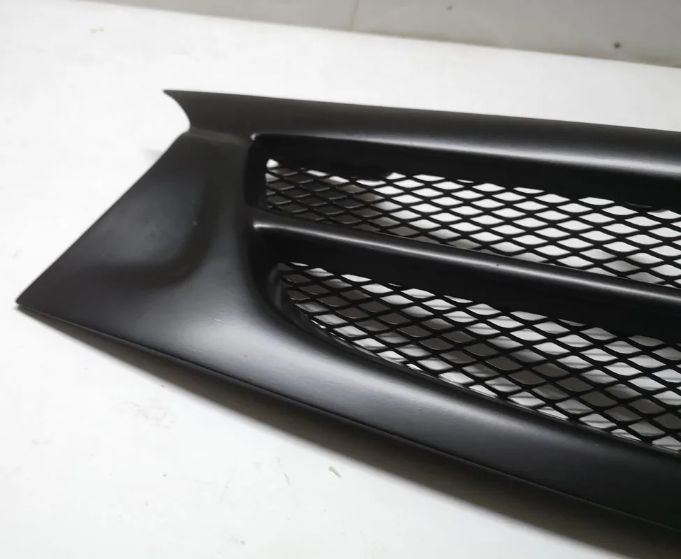 Матовая Черная решетка из полимерного волокна передняя Верхняя для Toyota Corolla E170