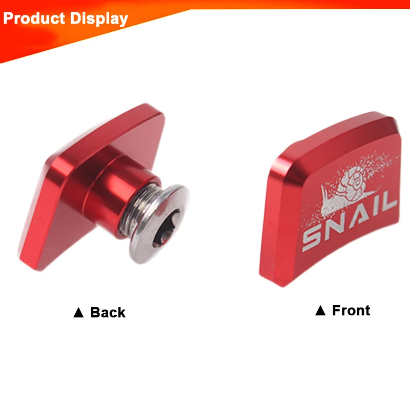 Улитка одиночные болты для горного велосипеда 7075 Алюминиевый Сплав Болт