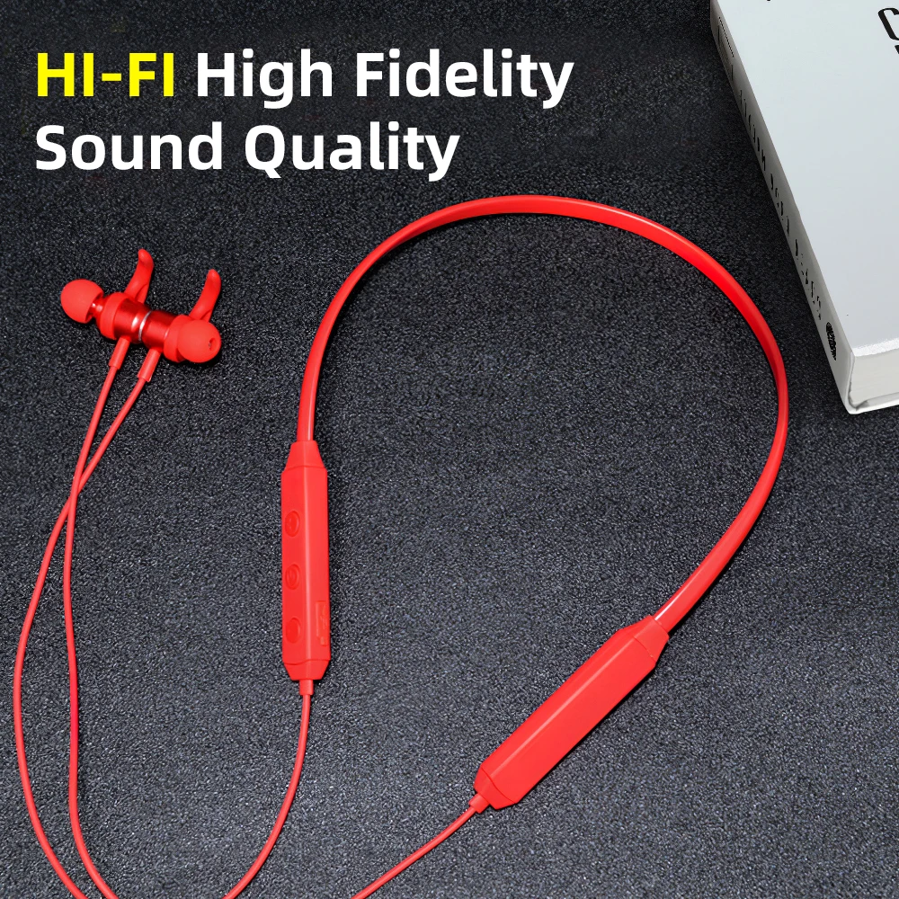 Hifi Wireless Bluetooth Earphone Stereo Surround Sound In Ear Music Headsets 4.2 Magnetic Earbuds Anti Sweat For Samsung S9 Plus |